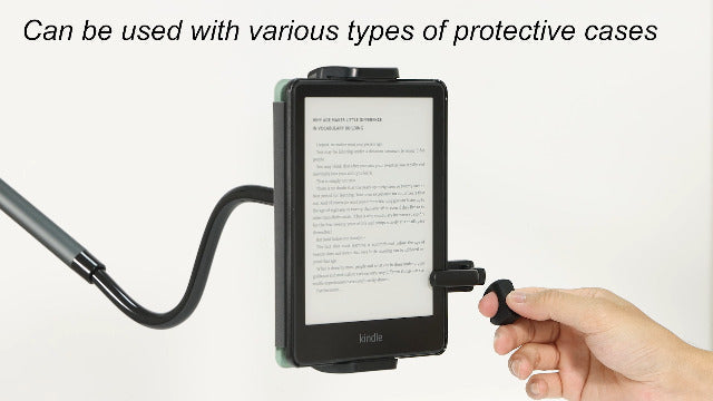 CoBak Remote Control Page Turner for Kindle Paperwhite Ipad Oasis Kobo eReaders, Camera Camcorder Remote Controls, Long-Lasting Page Turner Clicker for Tablets Reading Novels with Charging Case, Black