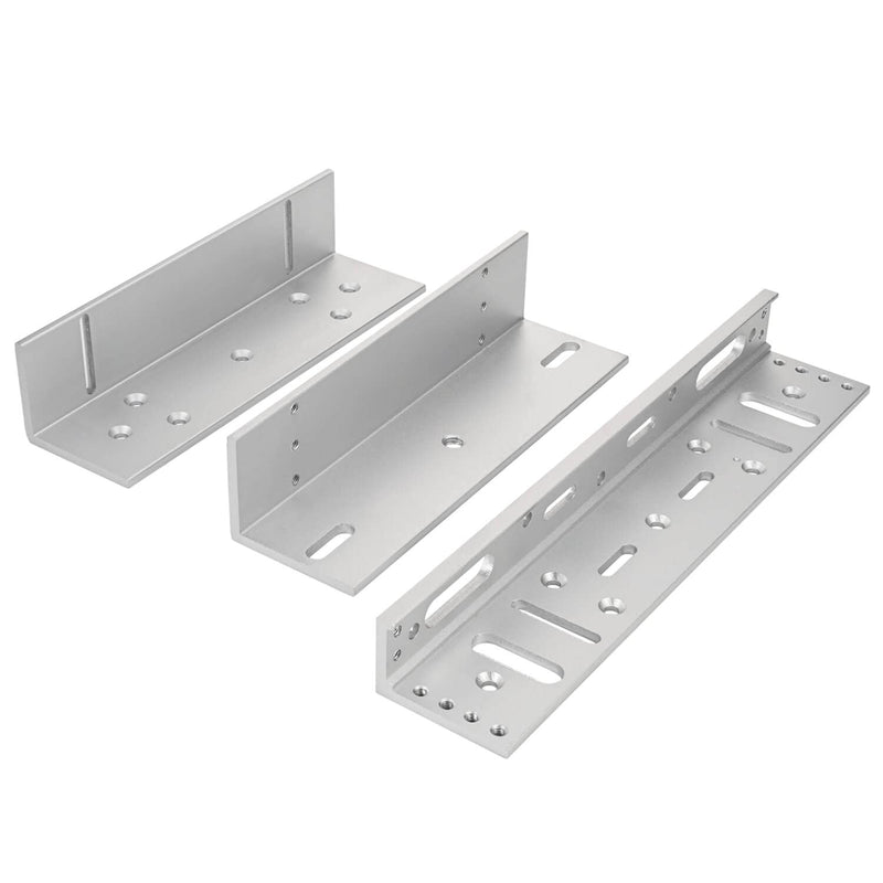 Z and L Bracket for 280KG 600LBS Holding Force Electromagnet Lock Single Door Access Control Electric Magnetic Door Lock Z and L Bracket