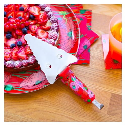 Pylones Filou Cake and Pie Server, Coquelicots