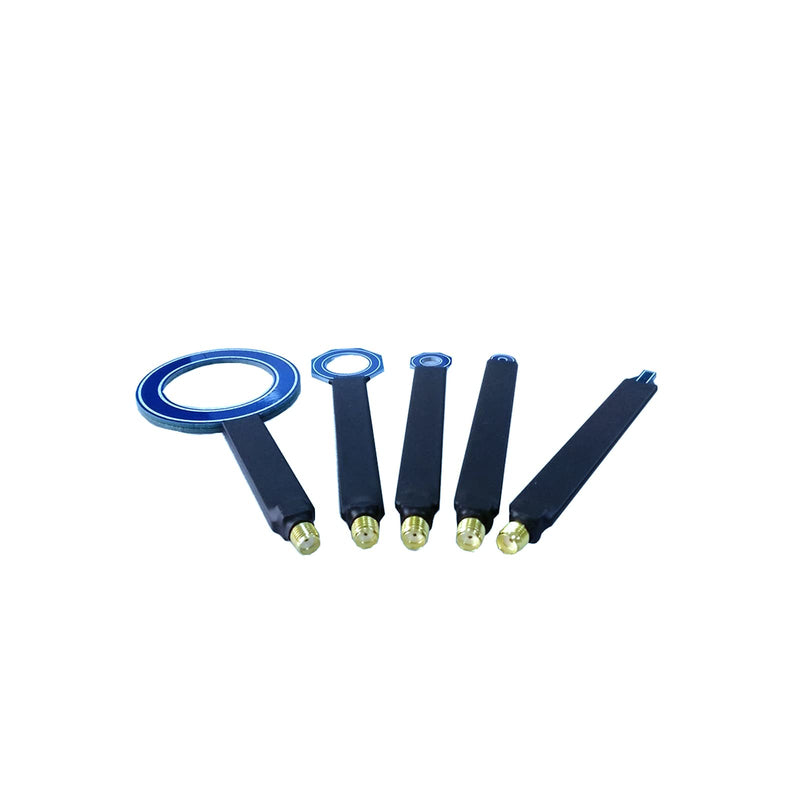 [Australia - AusPower] - 2024 Upgraded Two Sides Near Field Probe Magnetic Field Antenna PCB Locate & Identify Interference Source Radiation Magnetic SMA Female Interface 