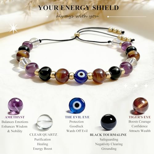 Women's Brecelets - A Unique Gift for Daughter, Mom Friends and Sisters. Evil Eye
