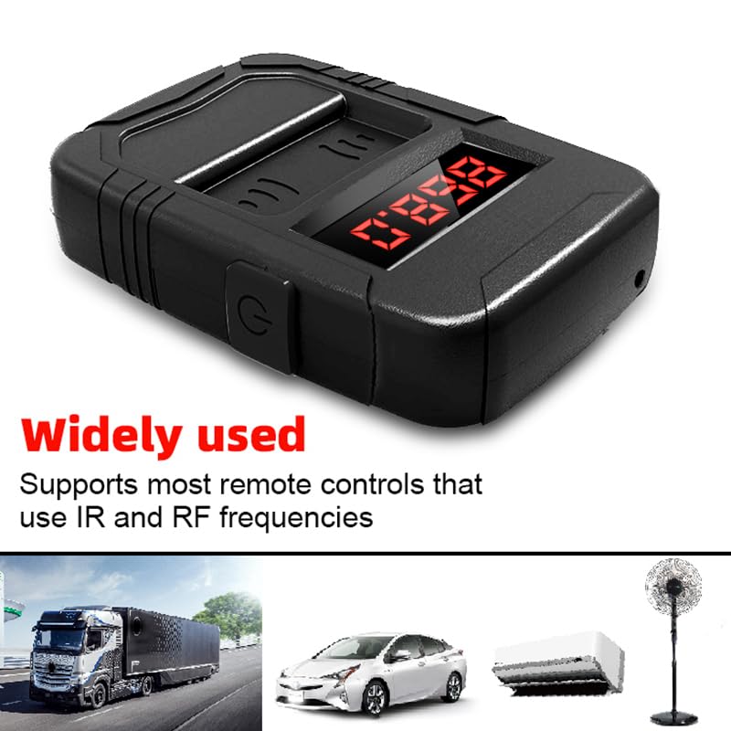 [Australia - AusPower] - Frequency Tester Car Key Fob, WOYO PL001 10MHZ-1000MHZ Automotive Truck Door Remote Control Tester 315/433/868/902 MHZ RF Radio Frequency Digital, IR Infrared Signal TV Remote Detector 