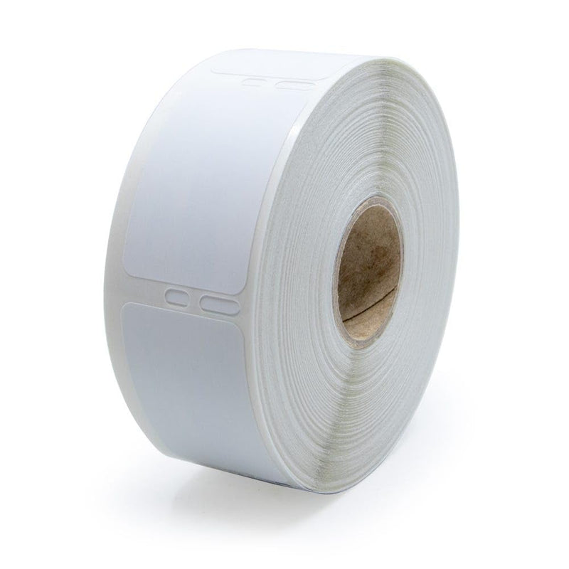 1" x 1-1/2" LV-30347 Library Book Spine Labels - Compatible with Dymo LabelWriter 450 Series and Earlier Label Printers - SIRSI Library Labels, 750 Labels/Roll, White - LabelValue Brand