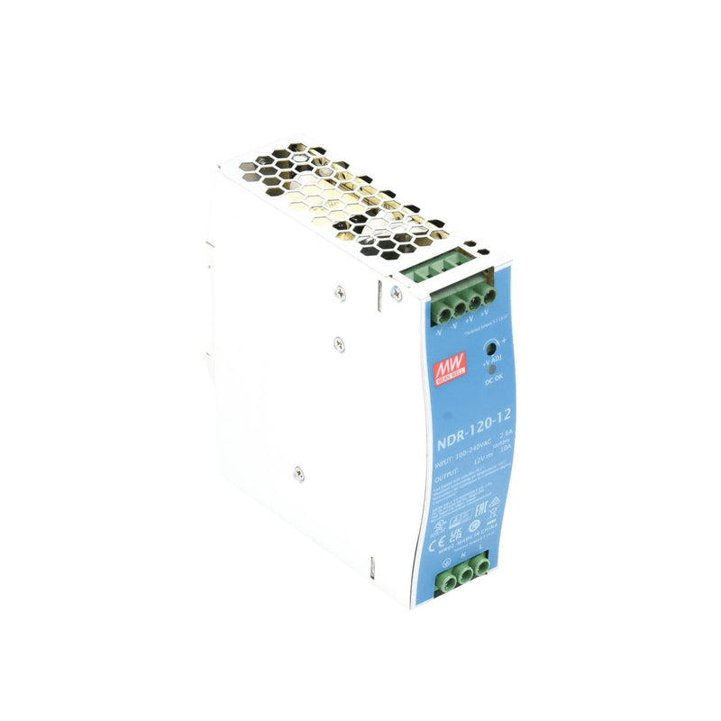 MeanWell NDR-120-12 120W 120V 10A DIN-Rail power supply unit NDR-120-12: 12V 10A 1 PACK