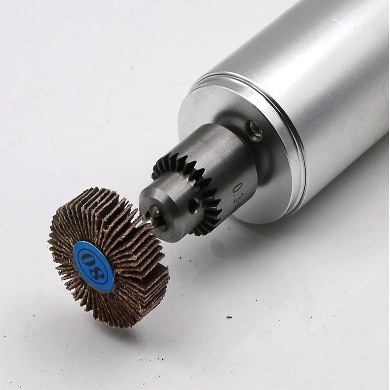 [Australia - AusPower] - Pack of 20 Flap Grinder Abrasive Polishing Wheels 80 Grit Polishing Disc Slat Grinder Sanding Fan Polishing Accessories for Cordless Screwdriver Dremel Rotary Tools 