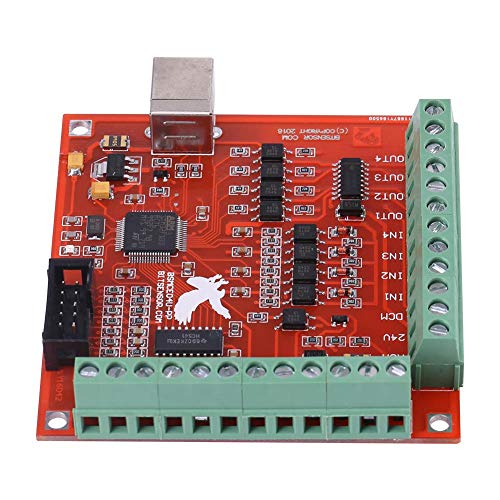 Motion Control Card, Motion Controller, CNC Controller Card, USB 100Khz Motion Controller Card Breakout Board for CNC Engraving