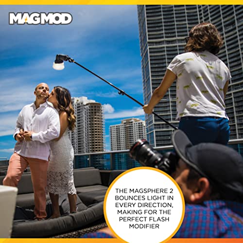 MagMod MagSphere 2 Flash Diffuser, Photography Lighting Flash Modifier