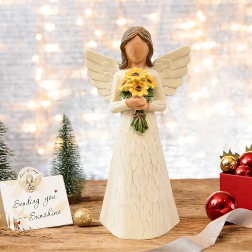 Sunflower Angels Gifts for Women, Get Well Gifts for Women Sunflower Angels