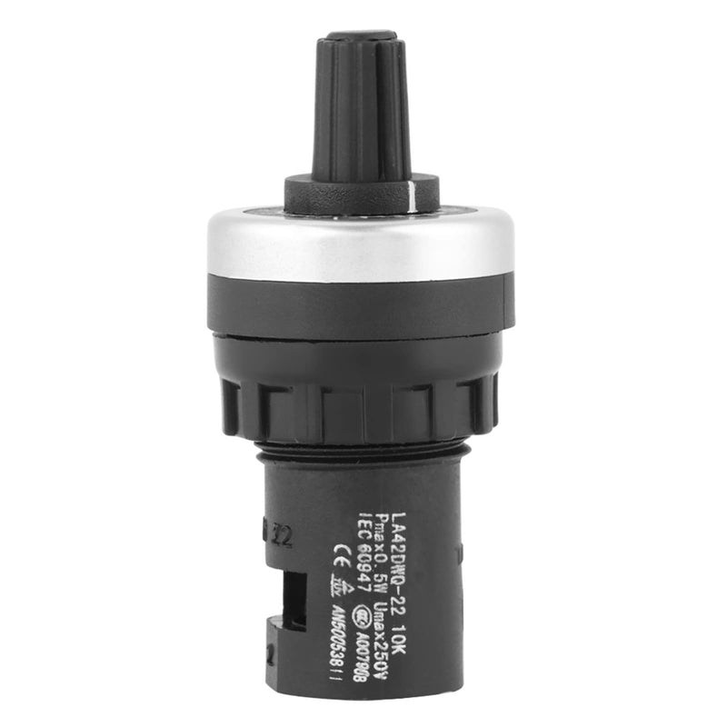 10K Potentiometer Speed Controller Frequency Converter VSD VFD 0-10V Speed Control Compatible with VFD Motor Control for CNC Workshop