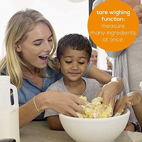 Beurer KS25 Digital Kitchen Scale | With 1.2l weighing bowl | Tare weighing function | Adjustable between kg, g, lb, oz | 3kg weight capacity, black A