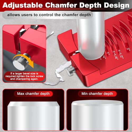Cocowin PVC pipe deburring tool and cutter for external and internal chamferingWinvalid