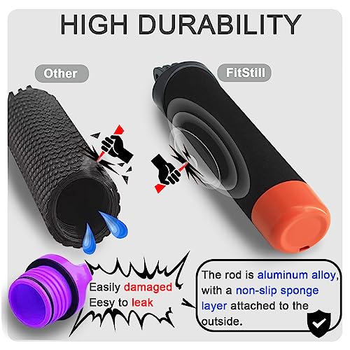 FitStill Floaty Soft Foam Case&Floating Hand Grip Stick Set for Go Pro Hero 13/12/11/10/9 Black,Snorkeling Surfing,Wakeboarding Protective Cage housing Shell Cover Action Camera Accessories Kit Hero 9/10/11/12/13 Black Frame Kit