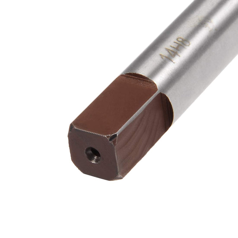 [Australia - AusPower] - uxcell Hand Reamer 14mm Alloy Tool Steel H8 6 Straight Flutes Hand Milling Cutter Tool Metric Reaming Drill Bit for Metal 