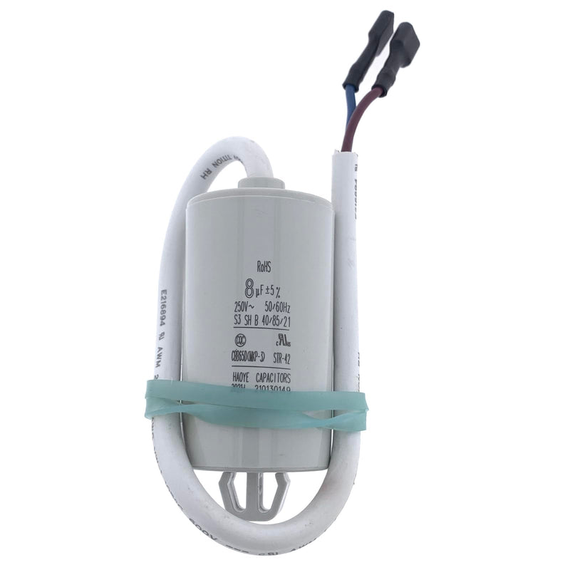 4.7 Ohm 3-Pin PTC Starter/Start Relay QP2-4.7G12 and Overload and Capacitor Kit for Mini Fridges, Compact Refrigerators, Beverage & Wine/Beer Coolers, Deep Freezers, Beer/Wine Refrigerators