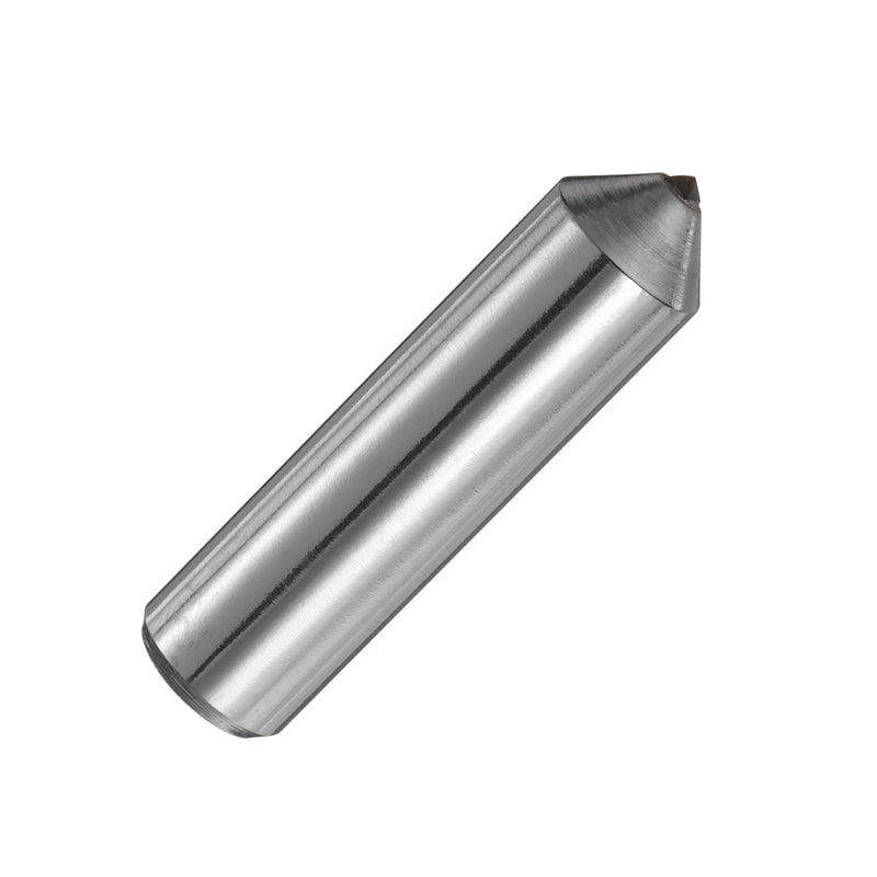 [Australia - AusPower] - uxcell 2pcs Diamond Dressers, 12mm x 47mm (15/32" x 1-7/8") Single Tapered Point Grinding Wheel Round Pen Welded Diamond Dressing Tools, Silver Tone 15/32" x 1-7/8" 2 