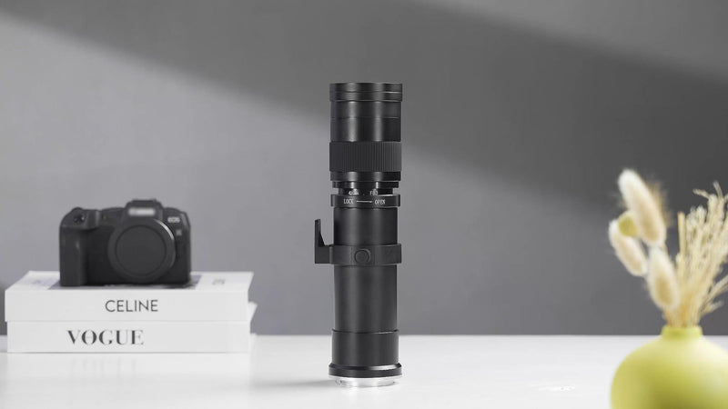 BENOISON Telephoto Lens F Lens for Nikon, 420-800mm for Nikon DSLR, Manual Focus MF Zoom Lens for Nikon D3500 D850 D7500 D5600 D3400 D500 D7200 D5500 D750 D810 D3300 D5300 D610 D7100 D5200 etc For Nikon F (D-series)