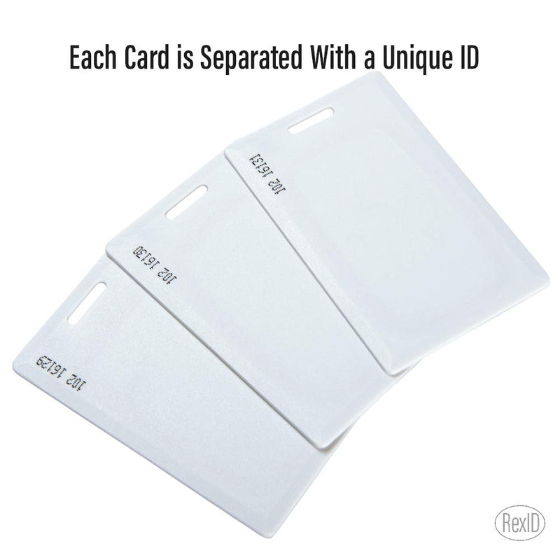 [Australia - AusPower] - Default Programmed RexID H10301 Clamshell Proximity Card for Access Control Comparable to Standard 26 bit Format for Add-On & Replacement on Current System (25) 25 