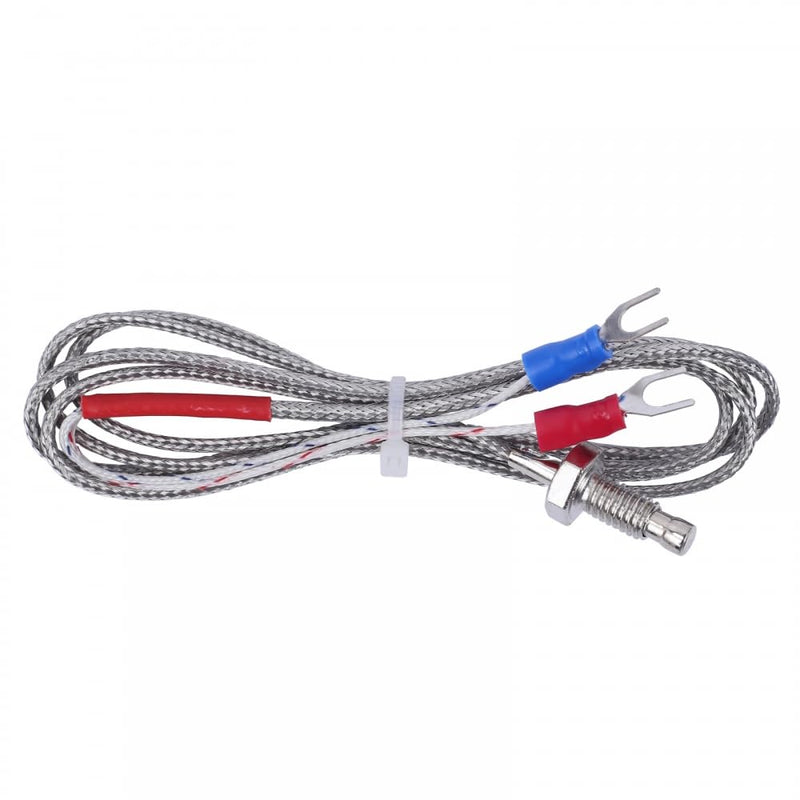 [Australia - AusPower] - DONGKER XY-WT04 High Temperature Digital Thermostat,-99-999 ℃ 1m K-Type Thermocouple Temperature Sensor LCD Display 10A Relay Switch Controller 
