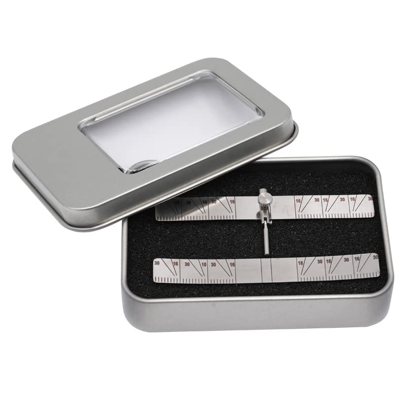 [Australia - AusPower] - 1 set Autoclavable Implant Locating Guide Ruler with Replacement Planting Positioning Locator Angle Ruler Guage 