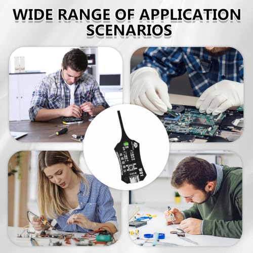Pack of 2 Inductance Tester, Highly Sensitive Inductance Meter, Motherboard Coil Tester for Motherbo, Circuit Boards Diagnostic Tool, Car, Computer, Mobile Phone Repair and