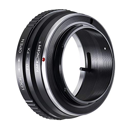 K&F Concept Lens Mount Adapter Canon FD Lens to Fujifilm FX Mount Mirrorless Camera Adapter