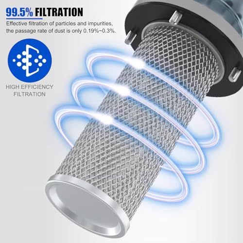 Replacement for Hydraulic Oil Filler Strainer for Oil Container, Carbon Steel Filling Strainer Vent Cap Assembly for Car Vehicle Excavator Tractor, 28mm Flange Installation