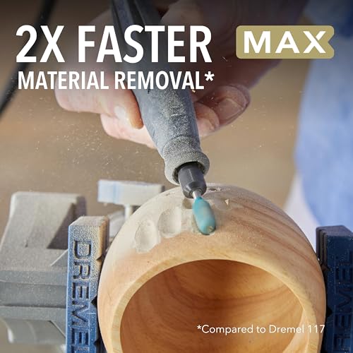 Dremel MAX Power Wood Carving Bit 7,9mm (9954DM) Ball-Nosed Shaped NoseShapedTip
