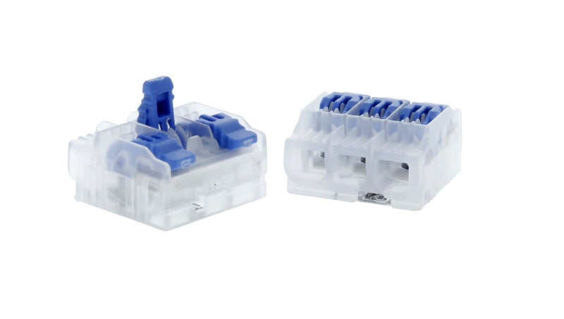 [Australia - AusPower] - IDEAL Electrical 30-05L23 In-Sure Lever Wire Connector 3-Port, 50/Bag 