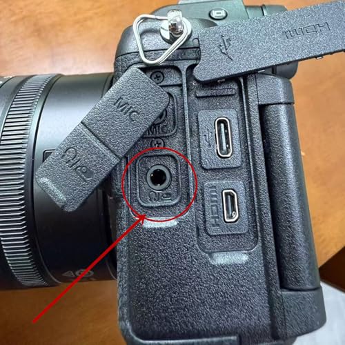 2.5MM-DC3 (MC-DC3) Shutter Release Cable is Suitable for Nikon Cameras Z5II/Z50II/ZR Supports Connection to the Camera Remote Control to Achieve Focusing and Taking Photos(2.5mm-DC3 2pcs) 2.5mm-DC3 2pcs