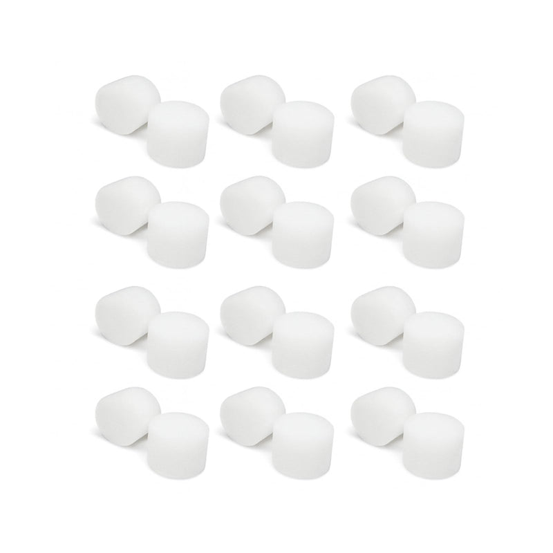 [Australia - AusPower] - Nispira Replacement Sponges Air Filter Compatible with Adult/Kid Compressor System Cool Mist Inhaler Vaporizer, 24 Filters 