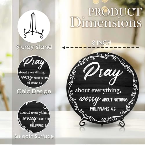 Christian Desk Decor, Bible Verse Decor-C04