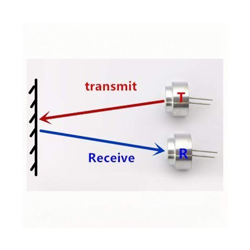 [Australia - AusPower] - 20PCS TCT40-16R/T 16mm Split Ultrasonic Sensor Probe Kit - 10 Transmitters + 10 Receivers 40KHz Transceiver Set for Distance Measurement 