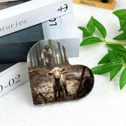 Christian Gift for Women, Jesus and Lamb Baptism Thank You Easter Gift Bapstism Gift