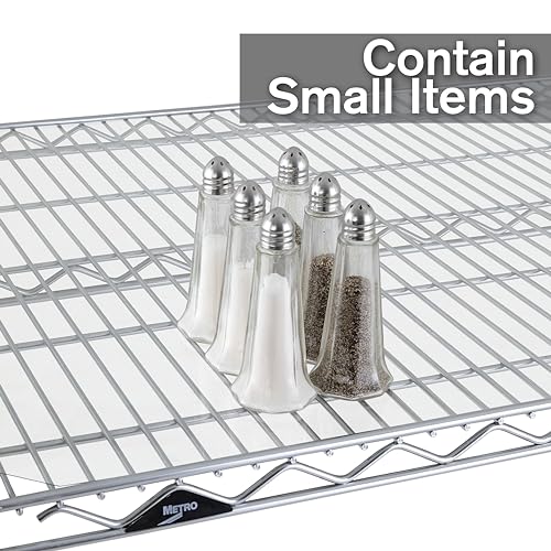 Metro 1836CI-4 Clear Shelf Inlays for 18" x 36" Super Erecta Shelving, Package of 4 Flexible Wire Shelf Liners 18x36