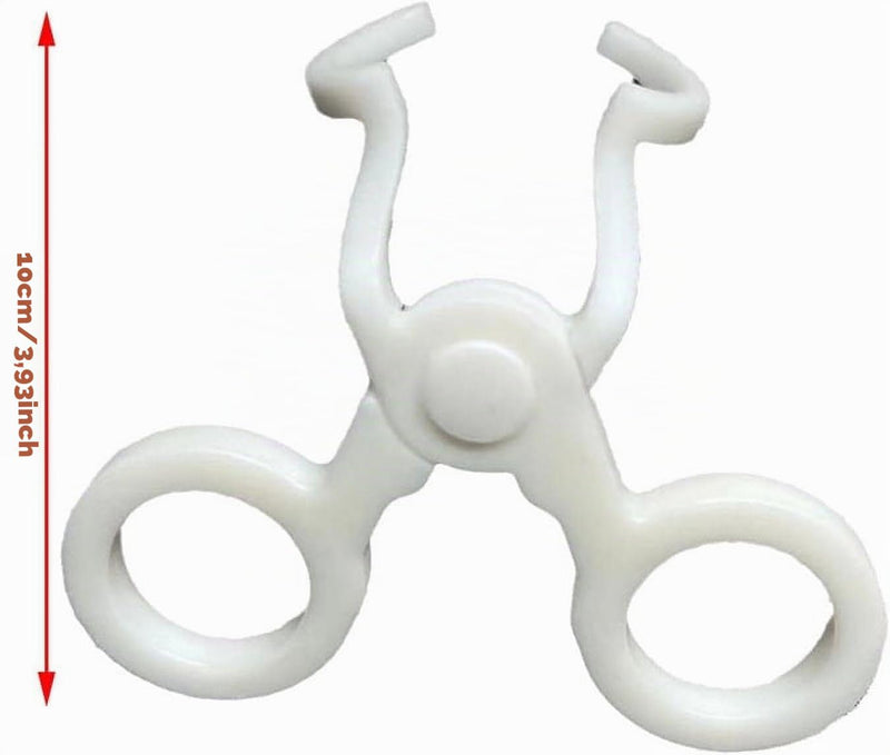 White Contact Lens Applicator Tool, Contact Lens Carrying Aid, Easy Insertion Tool for More Comfort and Precision, Convenient Insertion or Removal of Contacts