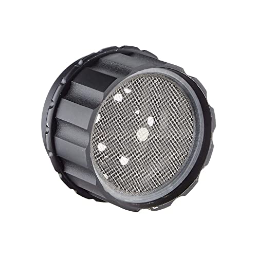 OCB 18887 Herb Grinder with Diamond Cut Black Matt 50 mm 4-Piece Aluminium
