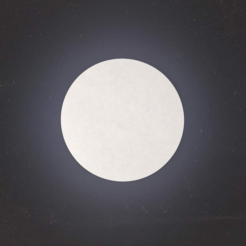[Australia - AusPower] - HeyWin Filter Paper Round White, 11 cm, Pack of 100, Quality Filter Paper for Science Experiment, Also for Oil Industry Test (110 mm) 110mm 