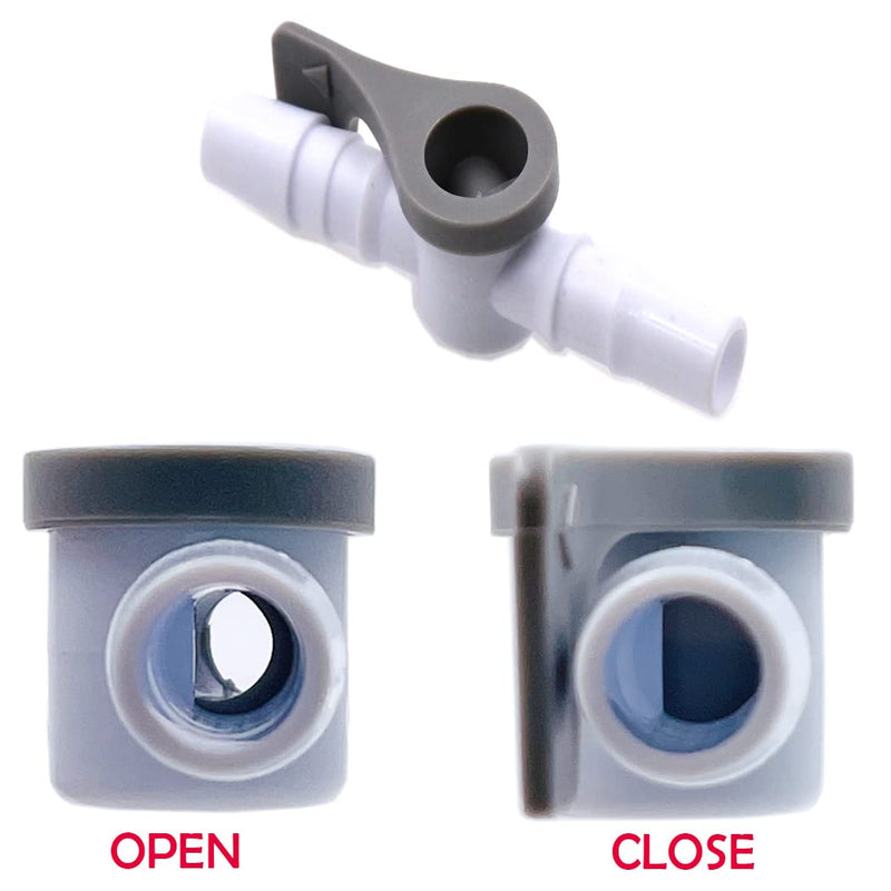 [Australia - AusPower] - Catheter Valve 5 PCS - Urine Drainage Catheter Valves Easy to Use 