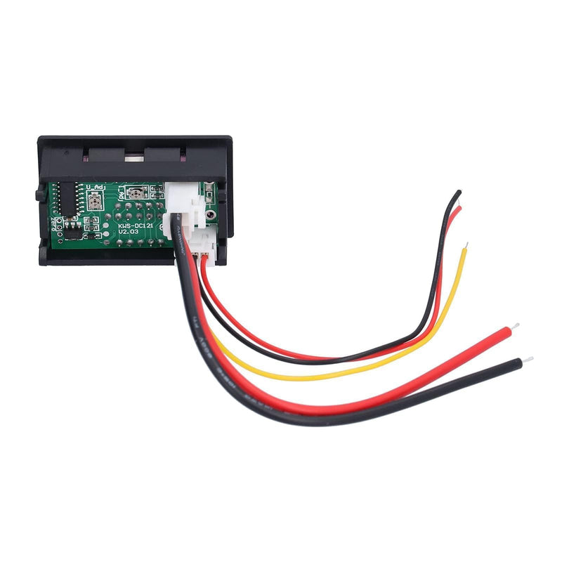 [Australia - AusPower] - DC 0-100V 10A Digital Voltmeter Ammeter Multimeter Panel, Meter Current Voltage Tester Amperage Measurement Meter with Dual LED Display Voltage Gauge for Automotive Motor Battery 