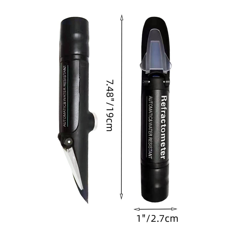 [Australia - AusPower] - Honey Refractometer for Honey Moisture,13-25% Honey Moisture Refractometer Tester with ATC,Measuring Moisture with High Accuracy for Honey, Bee Keeping Supplies 