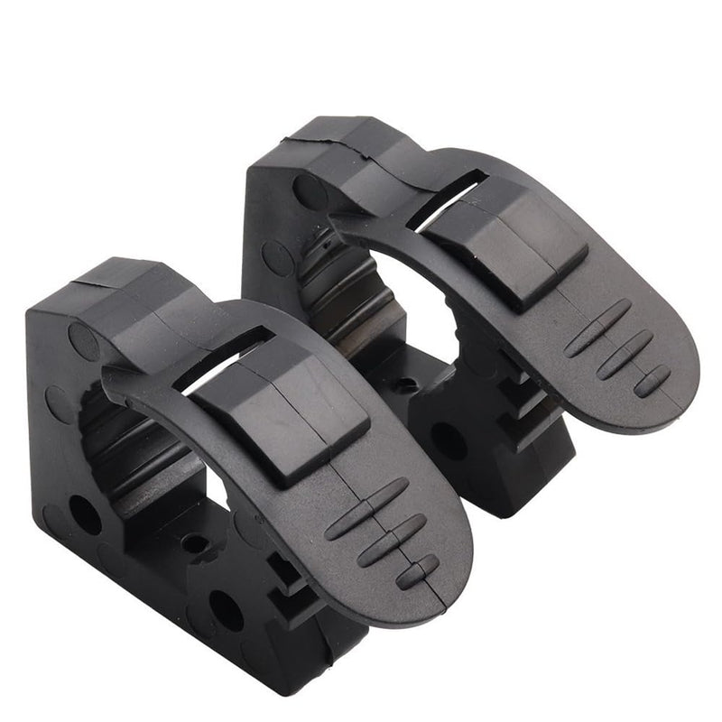 [Australia - AusPower] - Alnicov 2 Piece Quick Release Clamp Bracket Rubber Clamp Grip for 1-1/7 to 1-4/9 Inch Diameter Tools and Devices 