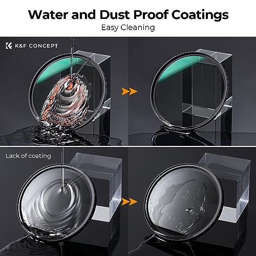K&F CONCEPT 55mm ND8 ND64 ND1000 ND Lens Filters Kit