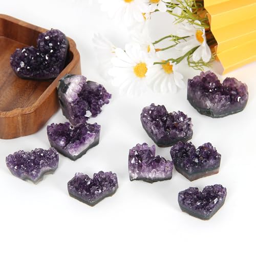 90-110g 1PC Amethyst Crystal Cluster, Natural Amethyst Stone 90-110g