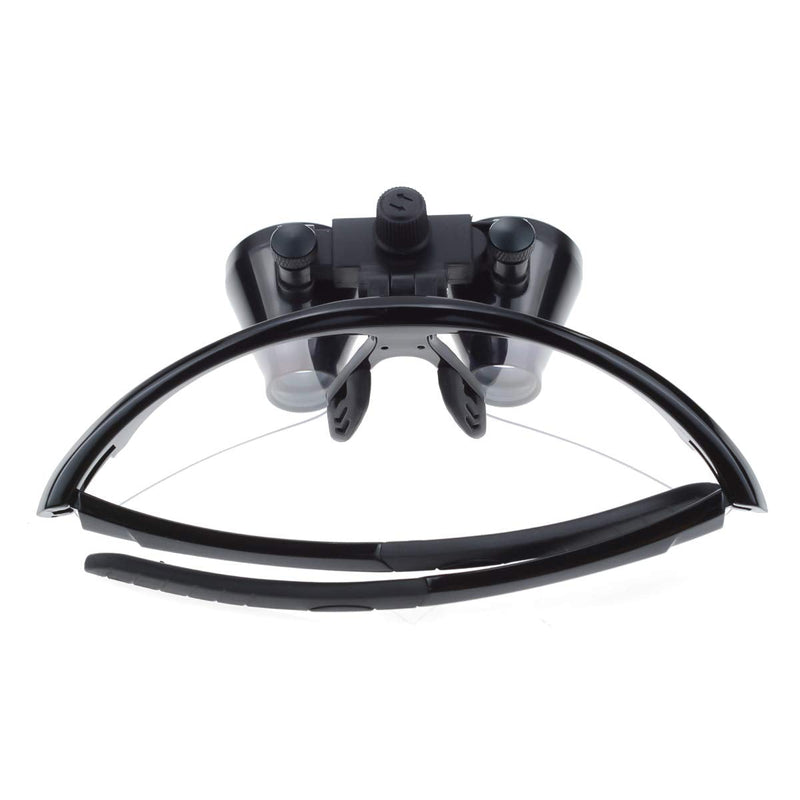 [Australia - AusPower] - NSKI 3.5X420mm Binocular Loupes DY-102 Optical Glass Plastic Frame with Antifog Black 