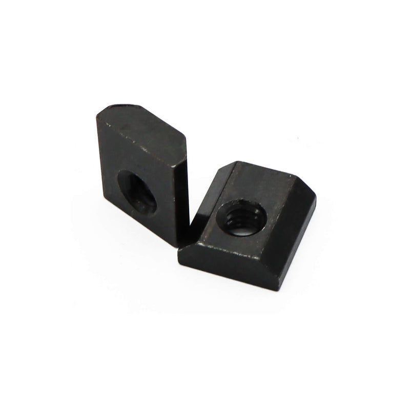 [Australia - AusPower] - 1/4"-20 Slide in Economy T-Nut for T Slot Track, Applicable for 15 Series or 1.5'' Base Aluminum Extrusion, 20 Pieces, Black 1/4"-20 
