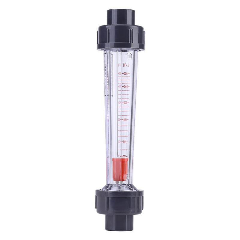 [Australia - AusPower] - Peak Flow Meter Rotameters Plastic Plastic Tube Type Adult 100 1000L H Water Flow Meter Flowmeter Lzs 15 