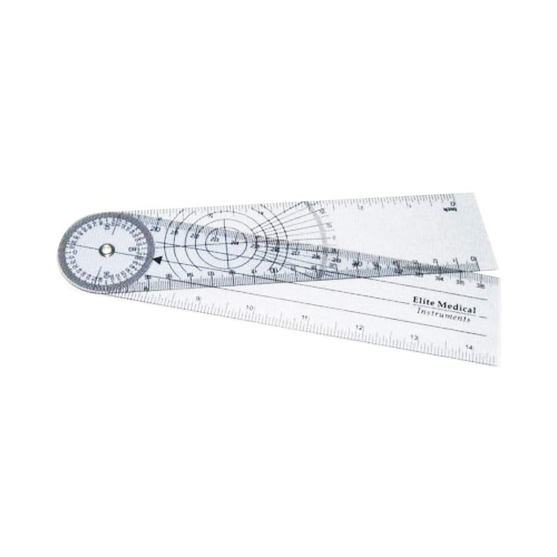 [Australia - AusPower] - EMI Goniometer Set – 12", 8", 8" Spinal | 3-Piece Medical Goniometer Kit for Physical Therapy, Rehabilitation & Joint Measurement | EGM-428 