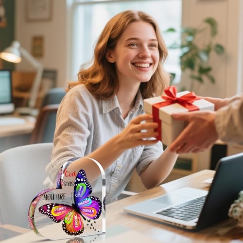 Christian Gifts for Women Butterfly Inspirational Religious Gifts for Mom