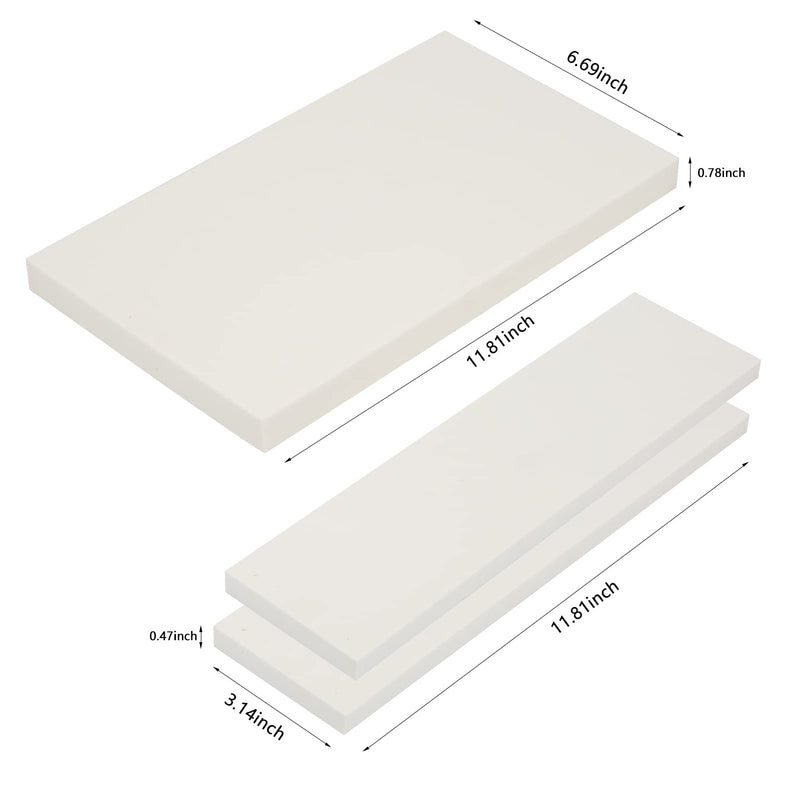 [Australia - AusPower] - Adjustable Labs Insect Pinning Spreading Board with Wings Pressing Paper, 11.8' * 6.7' * 1.3’ EVA Foam, Bug Boards Butterfly Mounting Specimen Spreading Wings Board for Science Education Plane Style 