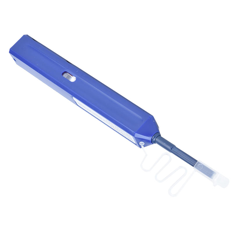 [Australia - AusPower] - Universal One-Click Fibre Optic Pen, Cleans for 2.5 mm SC/FC/ST and 1.25 mm LC/MU, Cleaning Tool for Fibre Optic Connectors (KOC-125 Fit for 1.25 mm), Network Analyzer, blue 